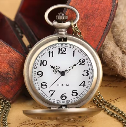 Antique Double Dragons Pocket Watch