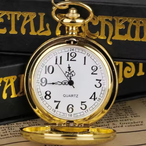 Luxury Gold Color Pocket Watch